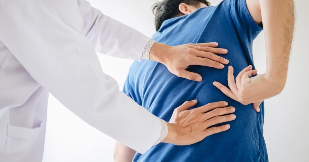 middle back pain